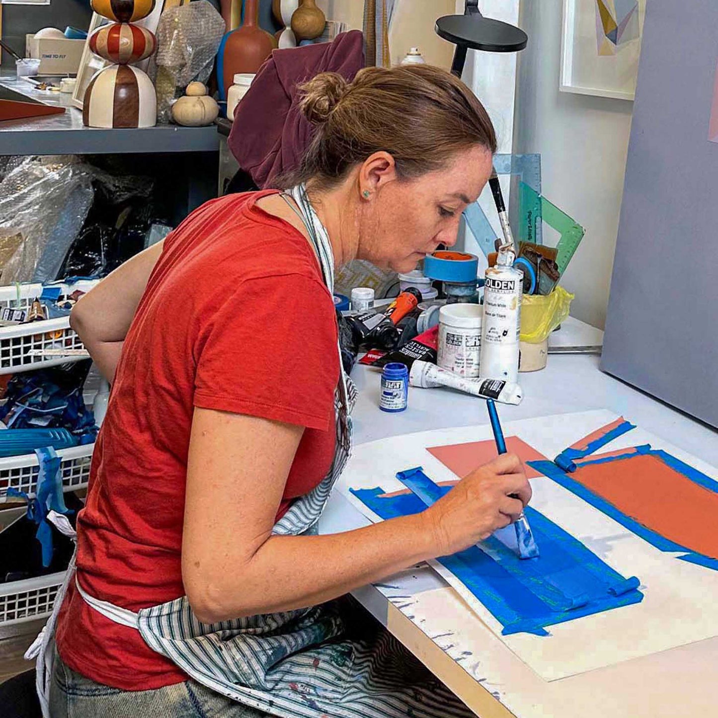 Interview with Colombian Artist Juana Gaviria: Intuition, Colour and the Art of Order